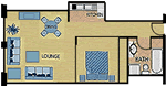 Studio Apartment - Large