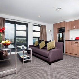 Rooms at Waldorf St. Martins Apartment Hotel