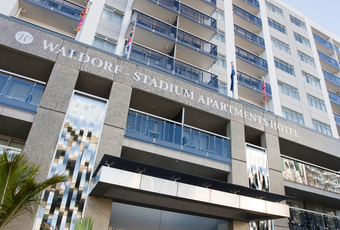 Exterior view at Waldorf Stadium Apartment Hotel