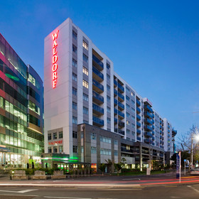 Exterior view at aldorf Stadium Apartment Hotel
